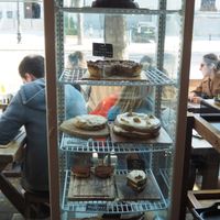 Cakes of the Day on Display at Romeo's Sugar Free Bakery in North London