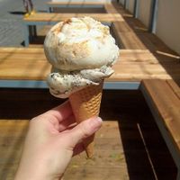 Lemon pie (top) and cookies (bottom) at Veganista Ice Cream IV in Vienna