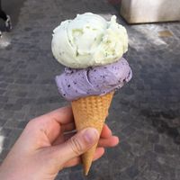 Basil / lavender  at Veganista Ice Cream IV in Vienna