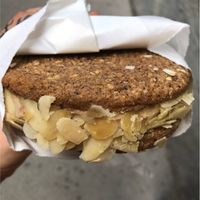 Linzertorte at Veganista Ice Cream IV in Vienna