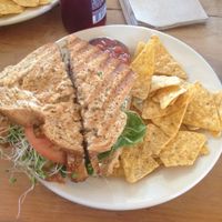 Vegan BLT at Cafe Evolution in Florence