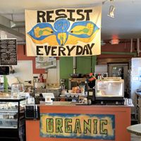 ✊🏻 at Cafe Evolution in Florence