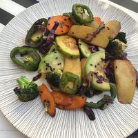 Wok fried veg  at El Enano Verde in Torremolinos