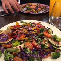 Vegetable wok  at El Enano Verde in Torremolinos