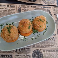Risotto croquettes - like arancini at El Enano Verde in Torremolinos
