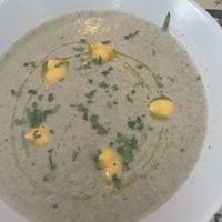 Cheese and mushroom soup  at El Enano Verde in Torremolinos