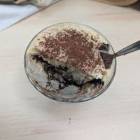 Tiramisu at El Enano Verde in Torremolinos