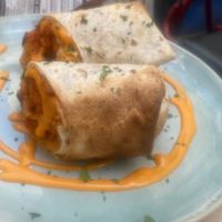 Burrito at El Enano Verde in Torremolinos