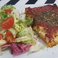 leek pie at El Enano Verde in Torremolinos