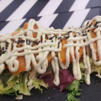 pumpkin salad at El Enano Verde in Torremolinos