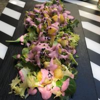 Pineapple and avocado salad  at El Enano Verde in Torremolinos