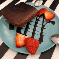 Chocolate Brownie at El Enano Verde in Torremolinos