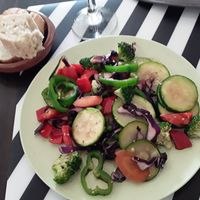 Vegetable wok at El Enano Verde in Torremolinos