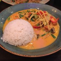 Mango curry with tofu at Kittichai - Alter Markt in Cologne