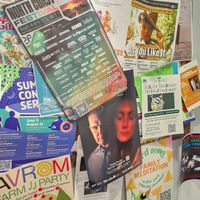 Community bulletin board 🎉 at Oromo Cafe in Chicago