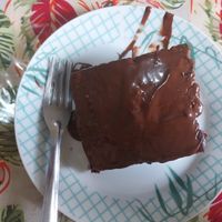 Bolinho bem chocolatudo 🍰🍫 at Rango Verde in Fortaleza