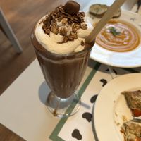 Hot chocolate  at Broccoli Revolution - Central Embassy in Bangkok