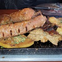Esa es la Parrilla para 2! at La Reverde Parrillita Vegana in Buenos Aires