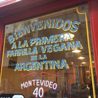 Frente at La Reverde Parrillita Vegana in Buenos Aires