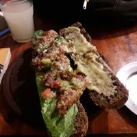 Chorisaurio at La Reverde Parrillita Vegana in Buenos Aires