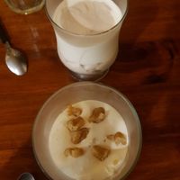 Macca at La Reverde Parrillita Vegana in Buenos Aires