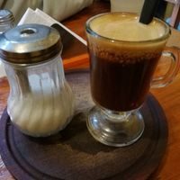 Cafe, tasted really good. at La Reverde Parrillita Vegana in Buenos Aires