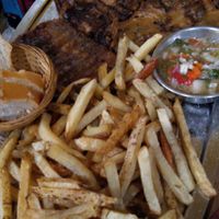 Matambrito para dos at La Reverde Parrillita Vegana in Buenos Aires