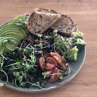 Farm style breakfast  at Spirit Cafe in Cape Town