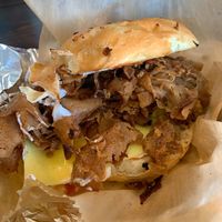 Roasted beef melt at The District at Mills 50 in Orlando