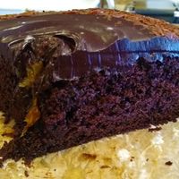 Chocolate & Orange cake at Ground Up in Bury