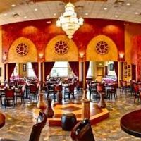 Inside, outdoor seating also available at Mediterranean Cruise Cafe in Burnsville