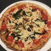 vegan pizza at Monte Carlo - 800 Degrees in Las Vegas
