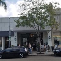 outside at Cafe Gratitude in Beverly Hills