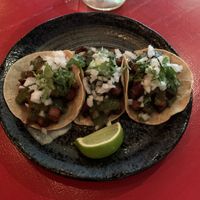 Potato tacos at Bad Hombres in Darlinghurst