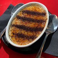 Creme brulee  at Bad Hombres in Darlinghurst