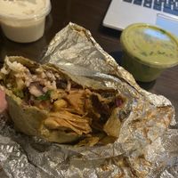 Jackfruit burrito   at Bad Hombres in Darlinghurst