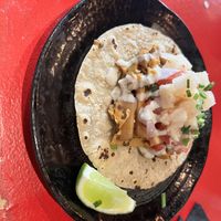 Pastor mushroom tacos   at Bad Hombres in Darlinghurst