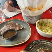 Quesadilla and Chips and Guacamole  at Bad Hombres in Darlinghurst