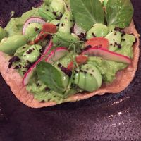 Tostada at Bad Hombres in Darlinghurst