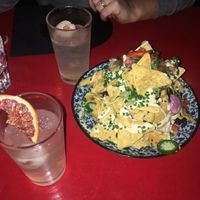 Nachos and cocktails at Bad Hombres in Darlinghurst