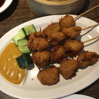 Satay entree at Zenhouse Vegetarian Yum Cha  in Adelaide