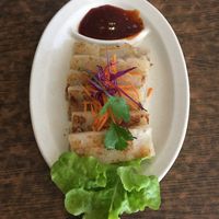 Panfried radish cake at Zenhouse Vegetarian Yum Cha  in Adelaide