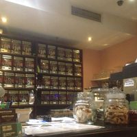 vegan cookies and choice of teas at Zenhouse Vegetarian Yum Cha  in Adelaide