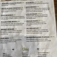 Menu 7 January 2023  at Cafe Diversity in Moreton Bay Region