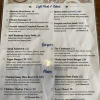 Menu January 2023  at Cafe Diversity in Moreton Bay Region