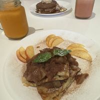 Autumn apple spice special  at Stakks Pancake House in Southampton