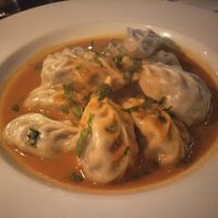 Jhol momo at New Orleans Cafe & Wine Bar in Kathmandu