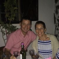 Very relaxed  at Soja y Pimenton - Vegan Argentinian BBQ in Lanzarote