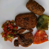 vegan BBQ at Soja y Pimenton - Vegan Argentinian BBQ in Lanzarote