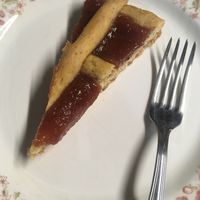 Quince tart  at Soja y Pimenton - Vegan Argentinian BBQ in Lanzarote
